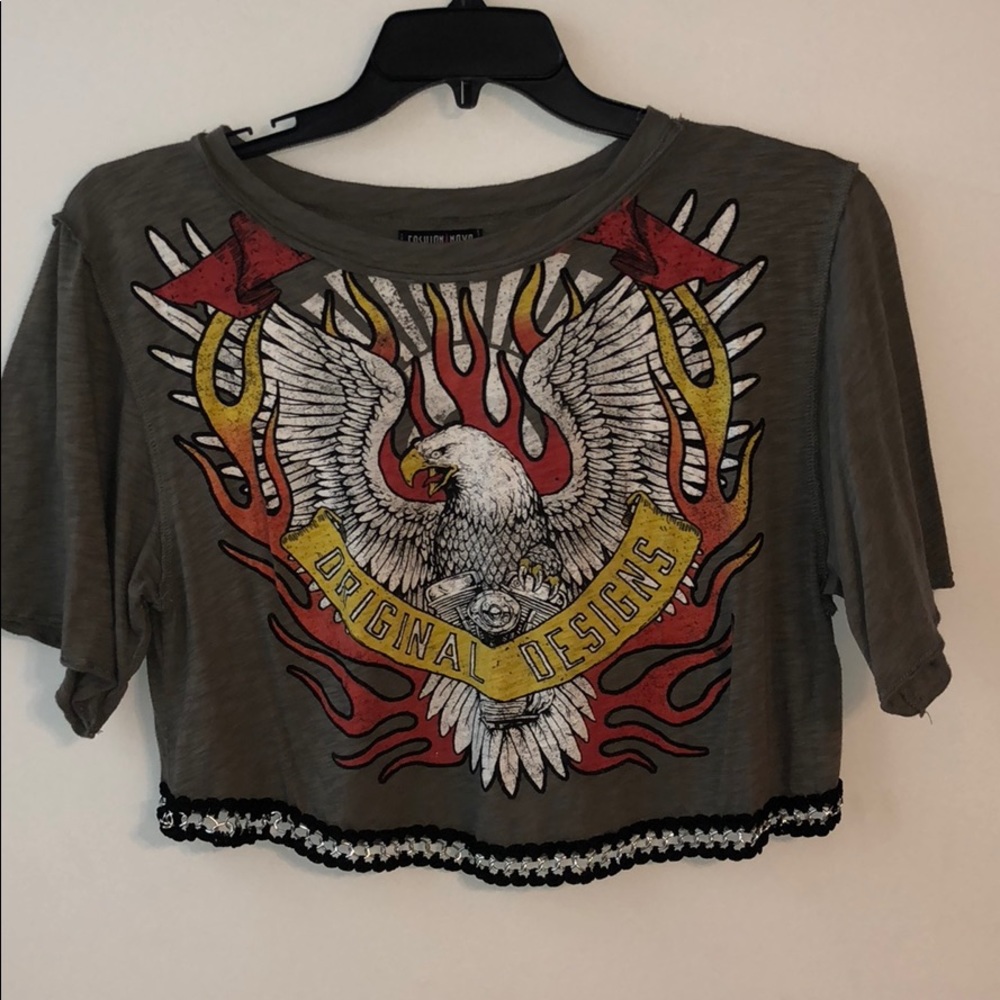 Fashion Nova Edgy Crop Top